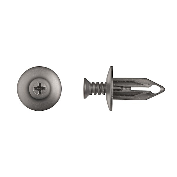 DISCO 11138PK Blk Nyln Phllp Screw Ret 13/32″ Hole Size 1″ Stem L PK25