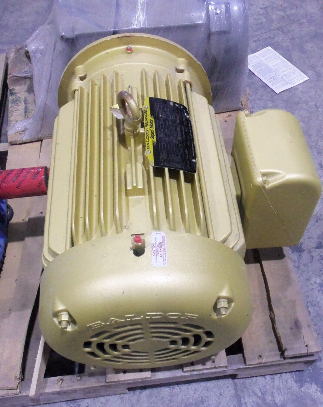 New Baldor Reliance EJMM4107T Super-E Motor 25HP Frame: 284JM 230/460V 58/29 AMP
