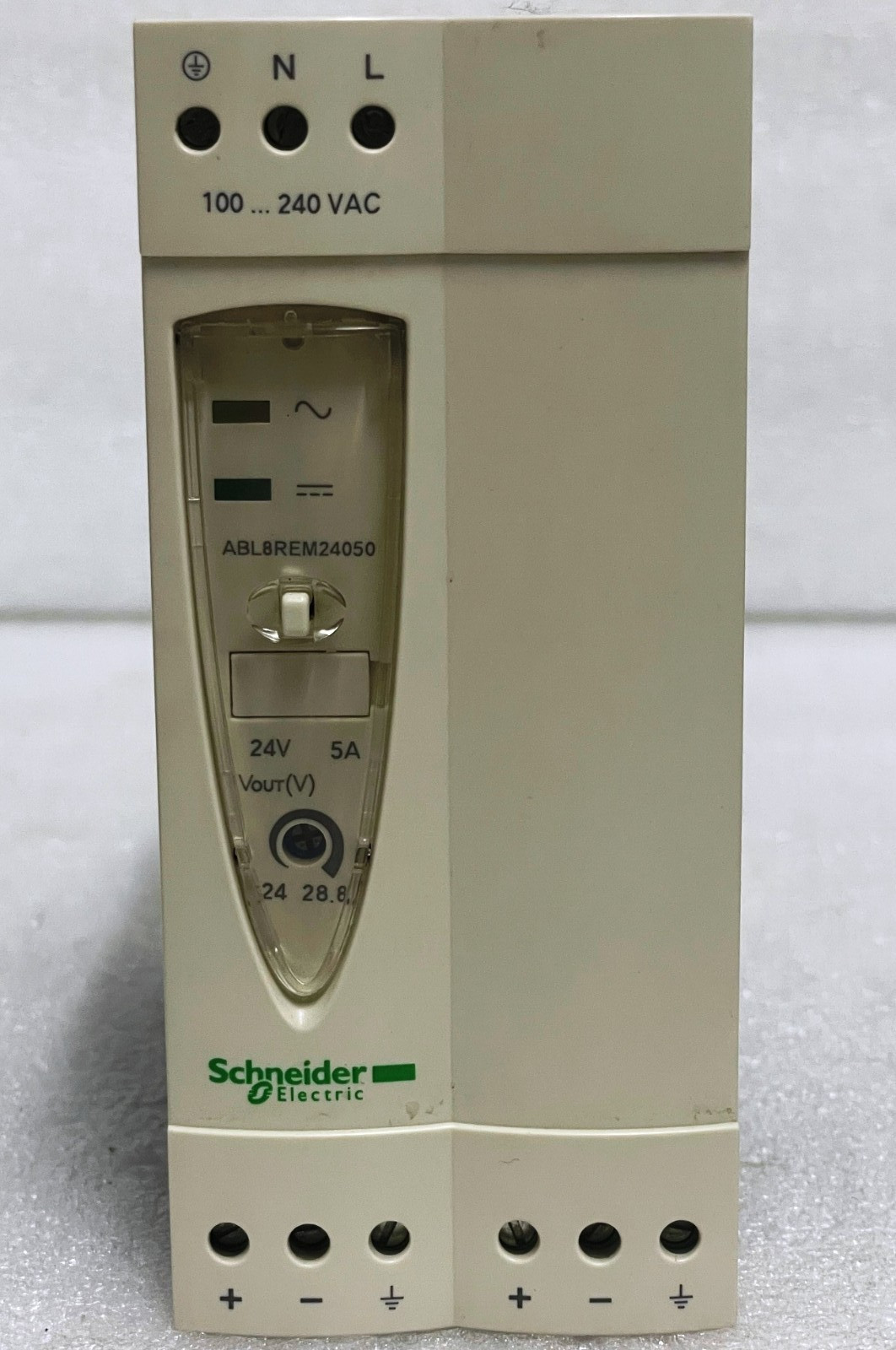 Schneider ABL8REM24050 Regulated Switch Power Supply 100-240V 24VDC 5A 120W