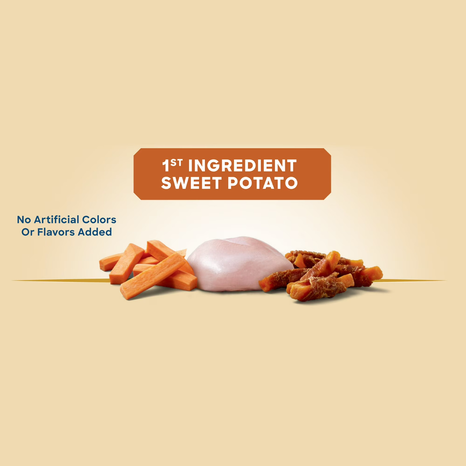 1 Pack Golden Rewards Sweet Potato Wrapped with Chicken Dog Treats, 64 oz
