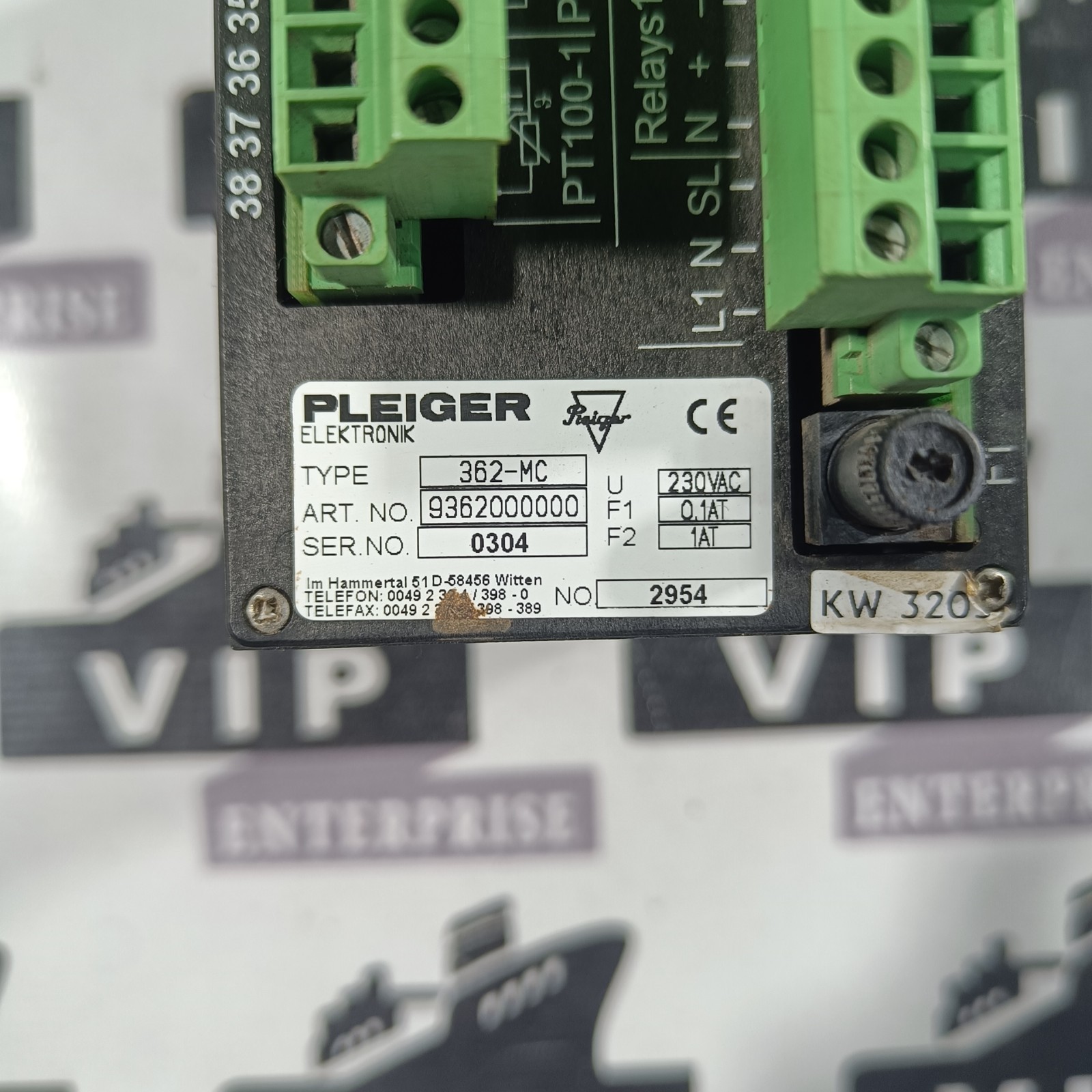 PLEIGER 362MC MULTI FUNCTION CONTROLLER FREE FAST SHIPPING