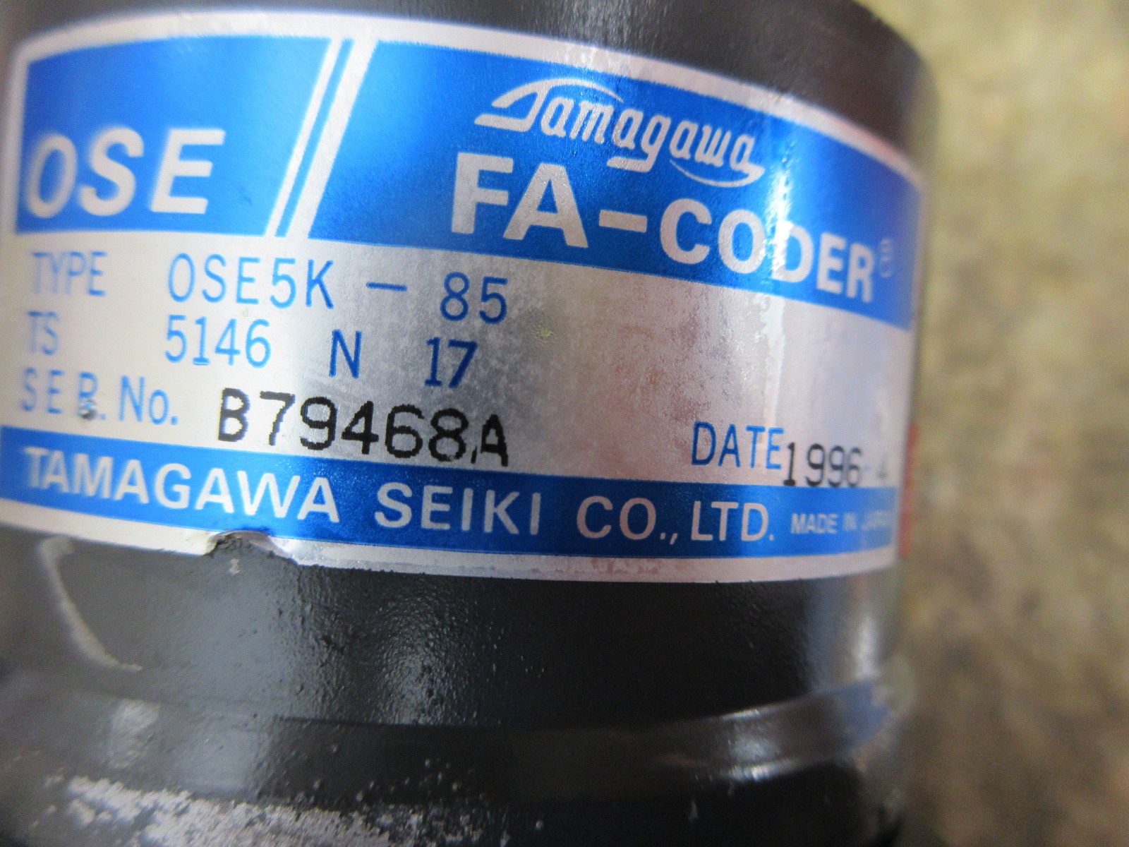 *SPECIAL PRICE* MITSUBISHI MOTOR HA33NC-TSD5 TAMAGAWA OSE5K-85 5146N17