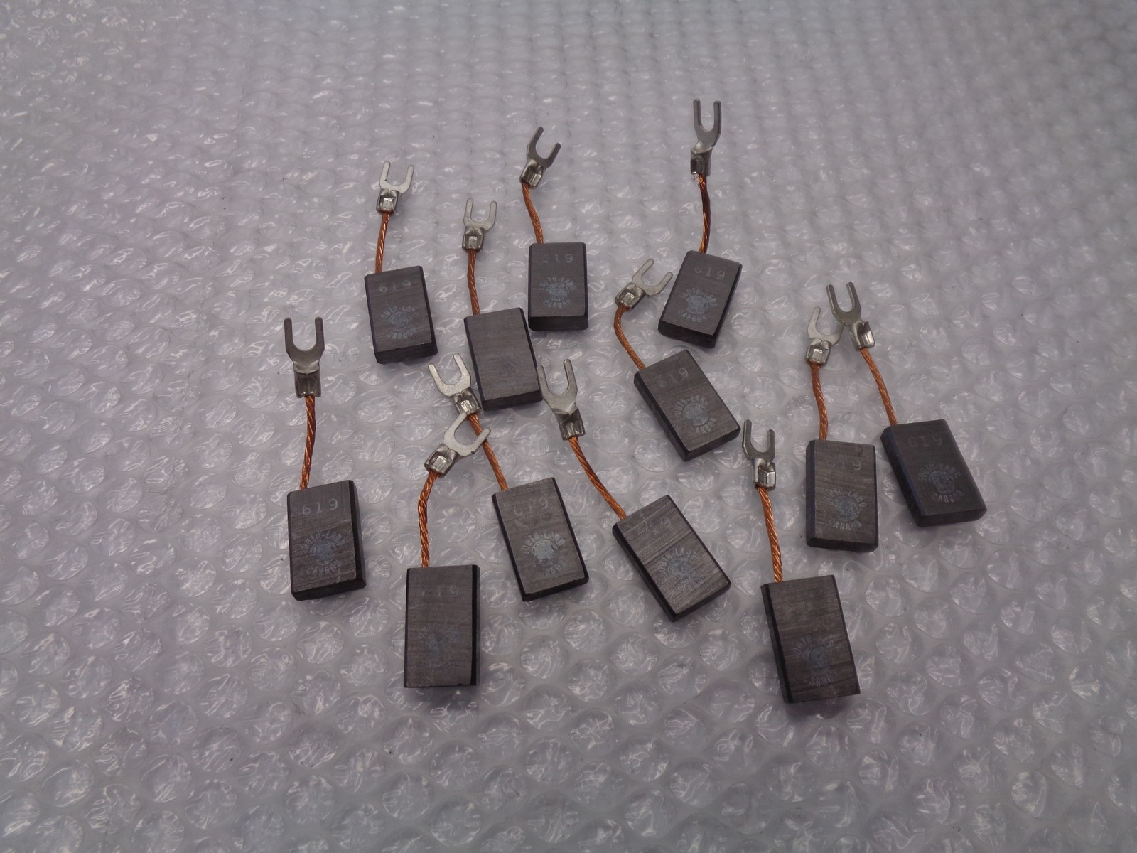 SOUTH LAND CARBON 619 CARBON BRUSH LOT OF 12 NSNP