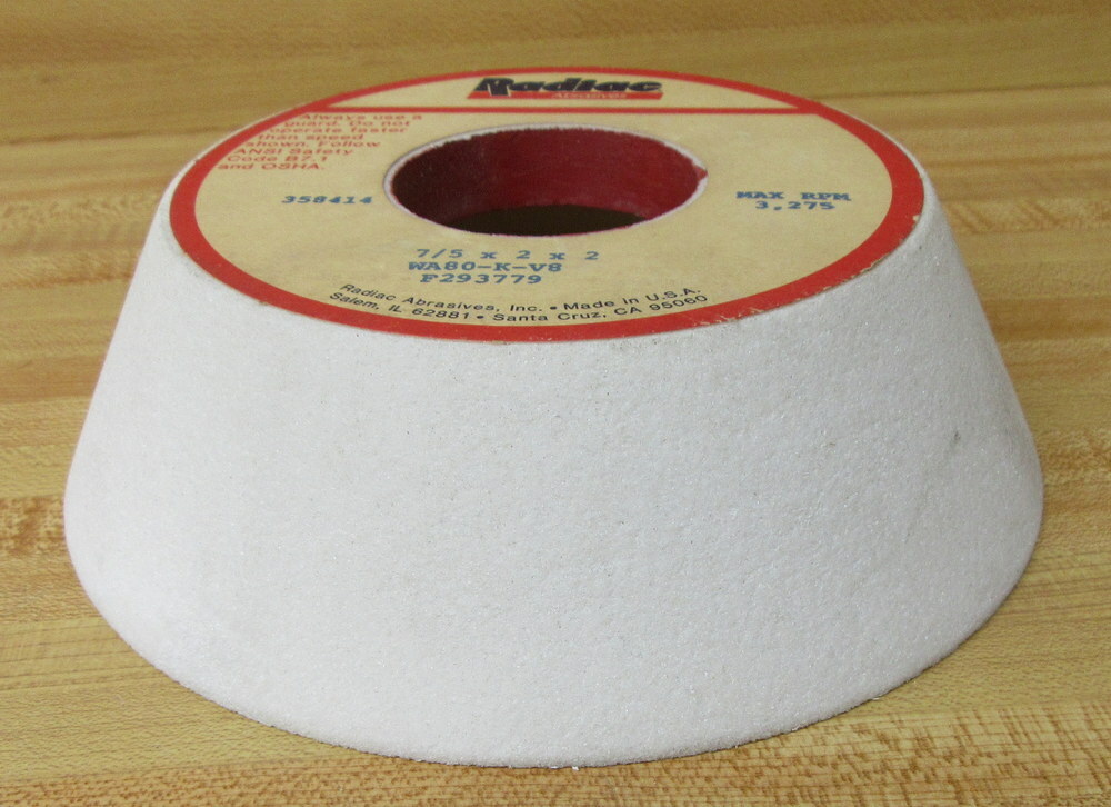 Radiac WA80-K-V8 Grinding Wheel WA80KV8