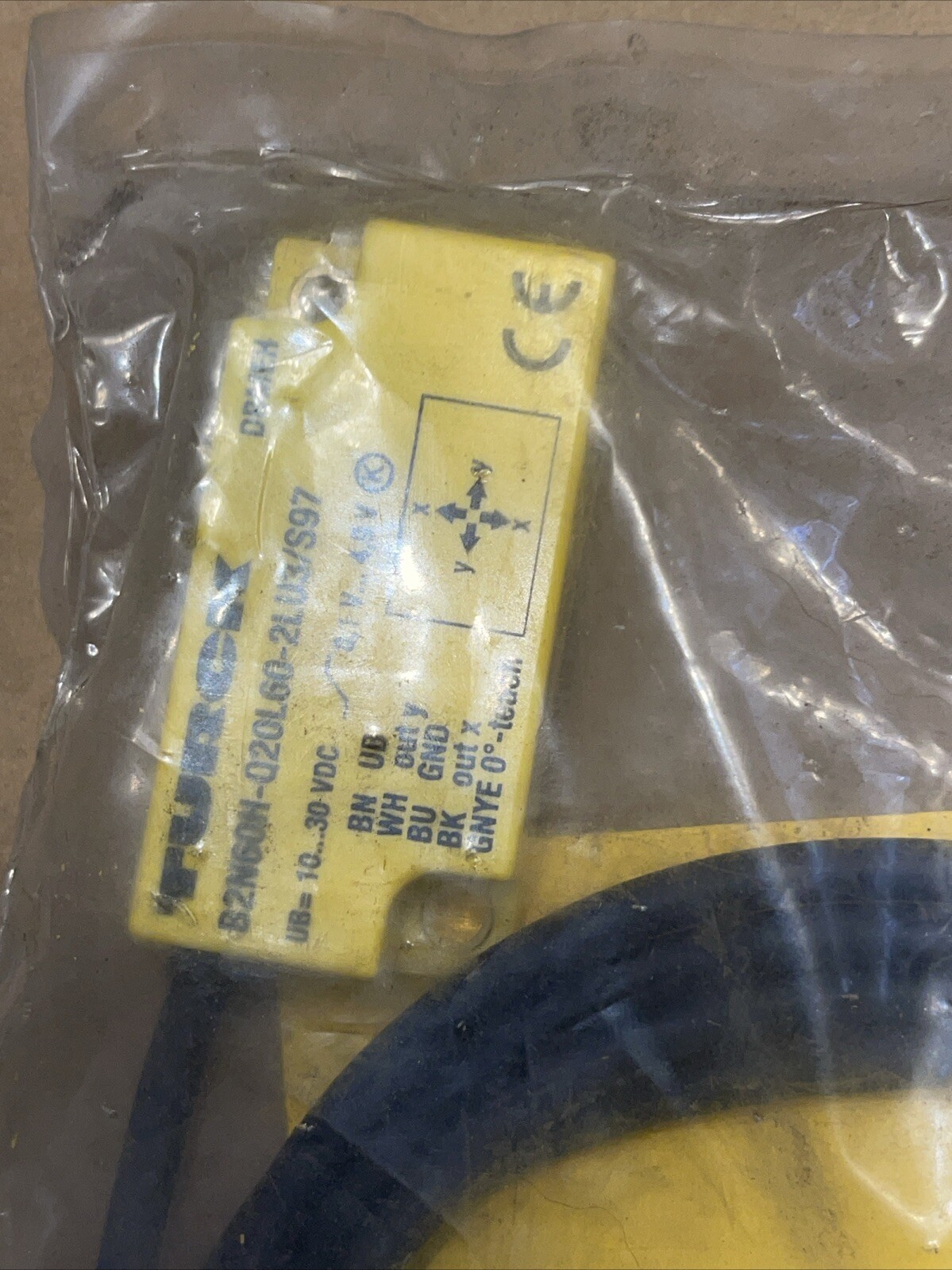 NEW TURCK B2N60H-Q20L60-2LU3 S97 INCLINOMETERS 1534060