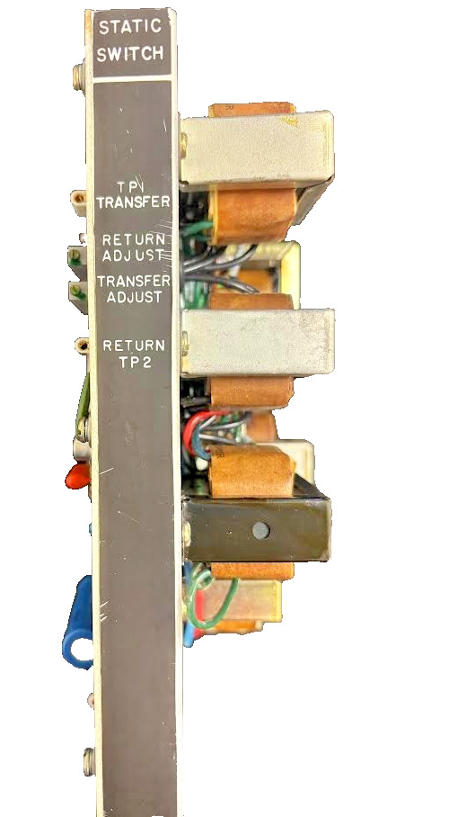 Static Switch TPI Transfer / Return Adjust TP2 Industrial Control 494-001-3186-0