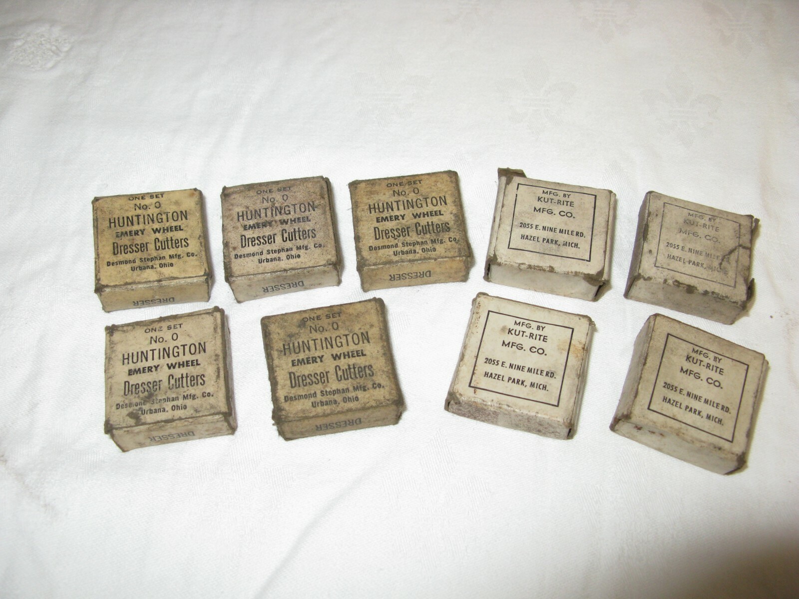 9 Pcs Wheel Dresser Cutters spare Cutters No 0 Huntington