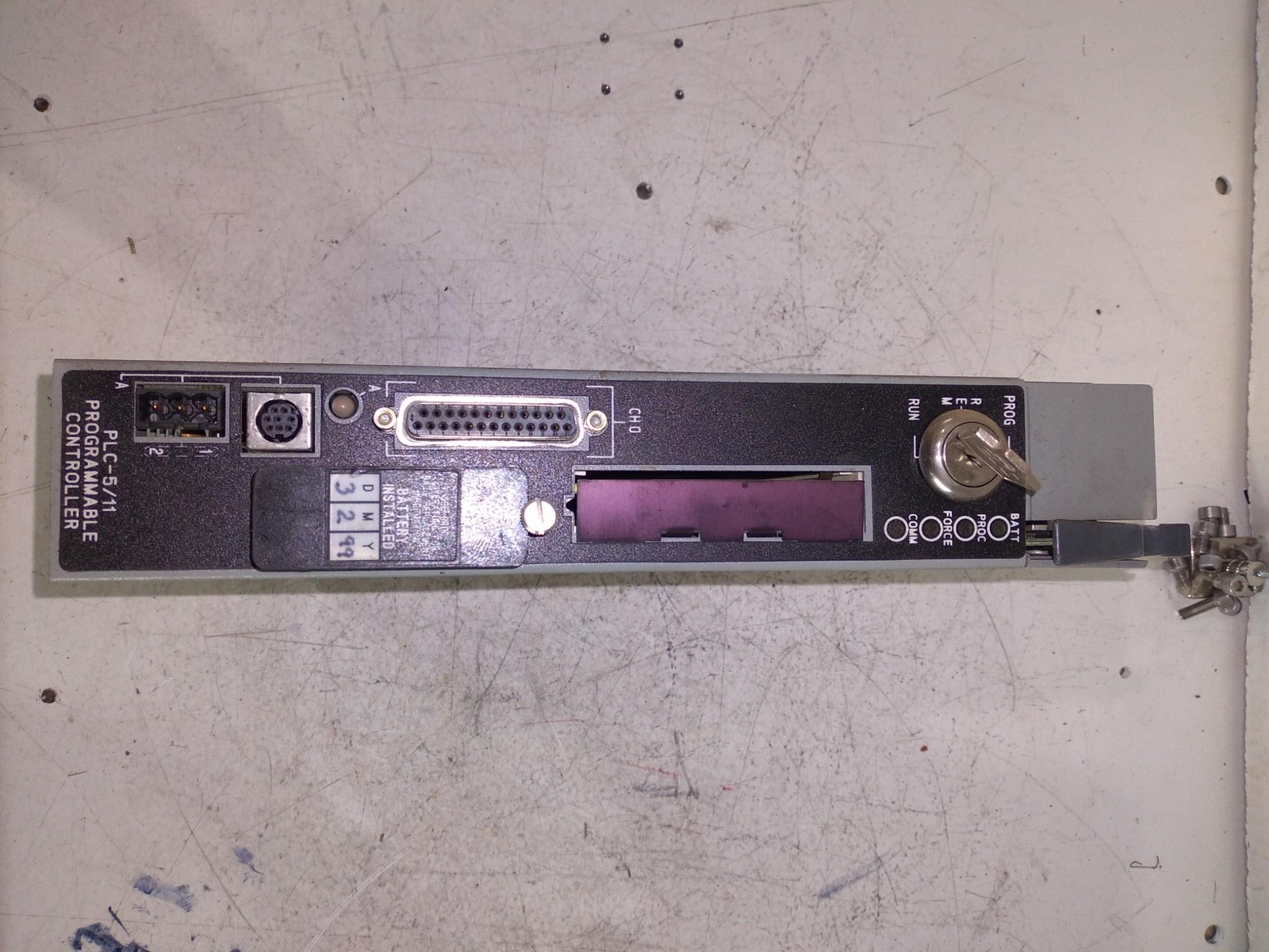 ALLEN-BRADLEY 1785-L11B/E PROCESSOR MODULE PROGRAMMABLE CONTROLLER PLC-5/11