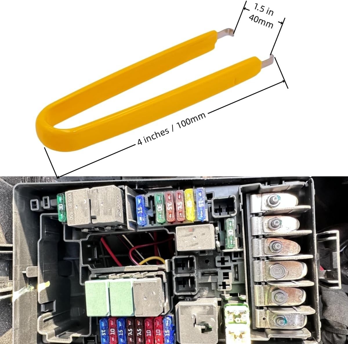 Relay Puller Pliers, Fuse Puller Pliers, Automotive Fuse Puller Tool, Fuse Remov