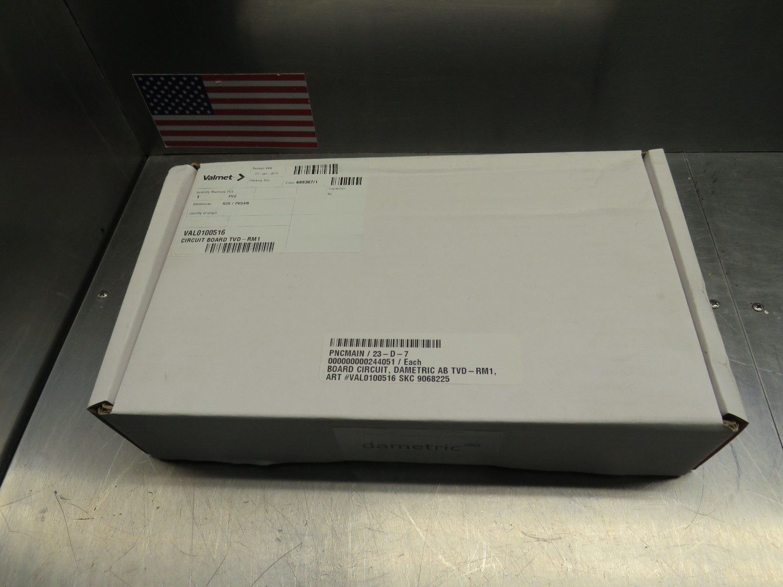 Dametric AB TVD-RM1 Board Valmet VAL0100516