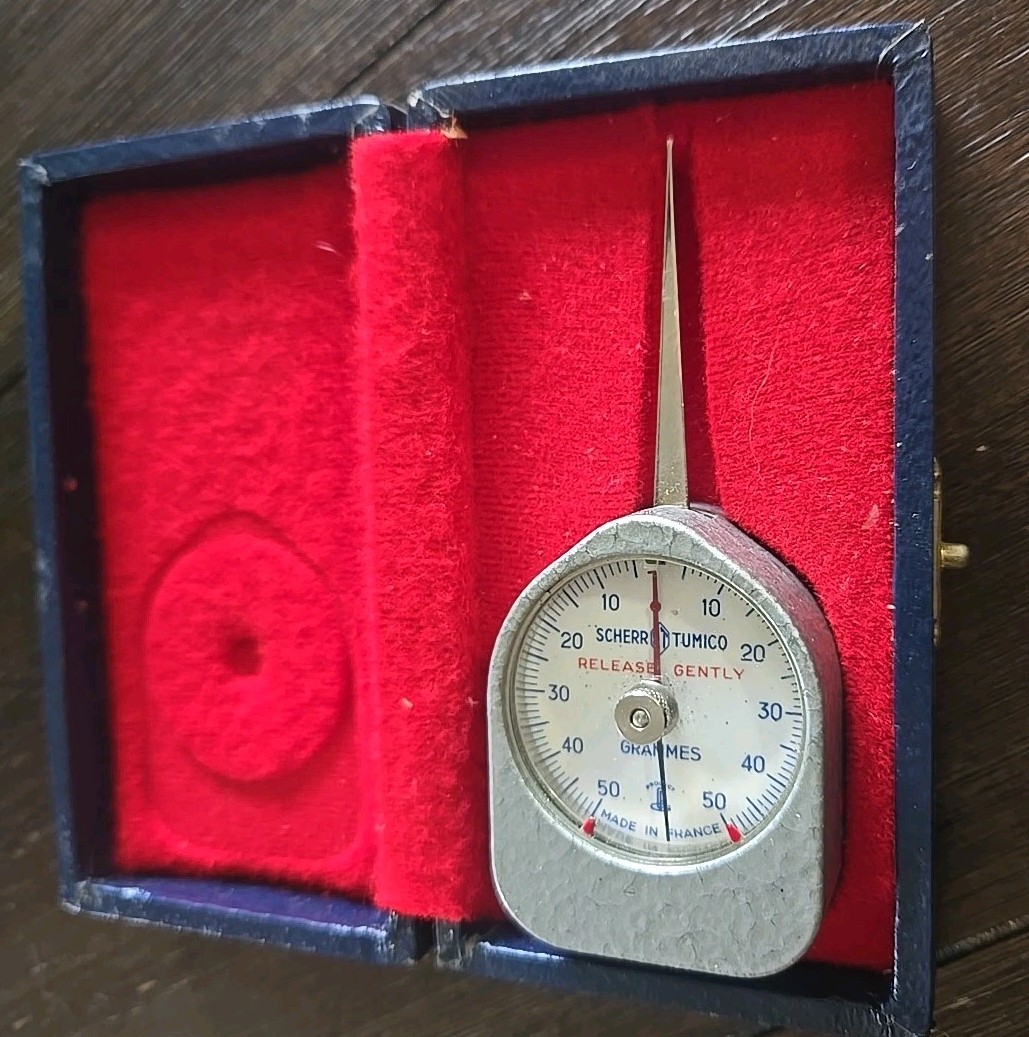 Scherr Tumico Force Tension Spring Scale Gauge – 50 Grams GHC-28
