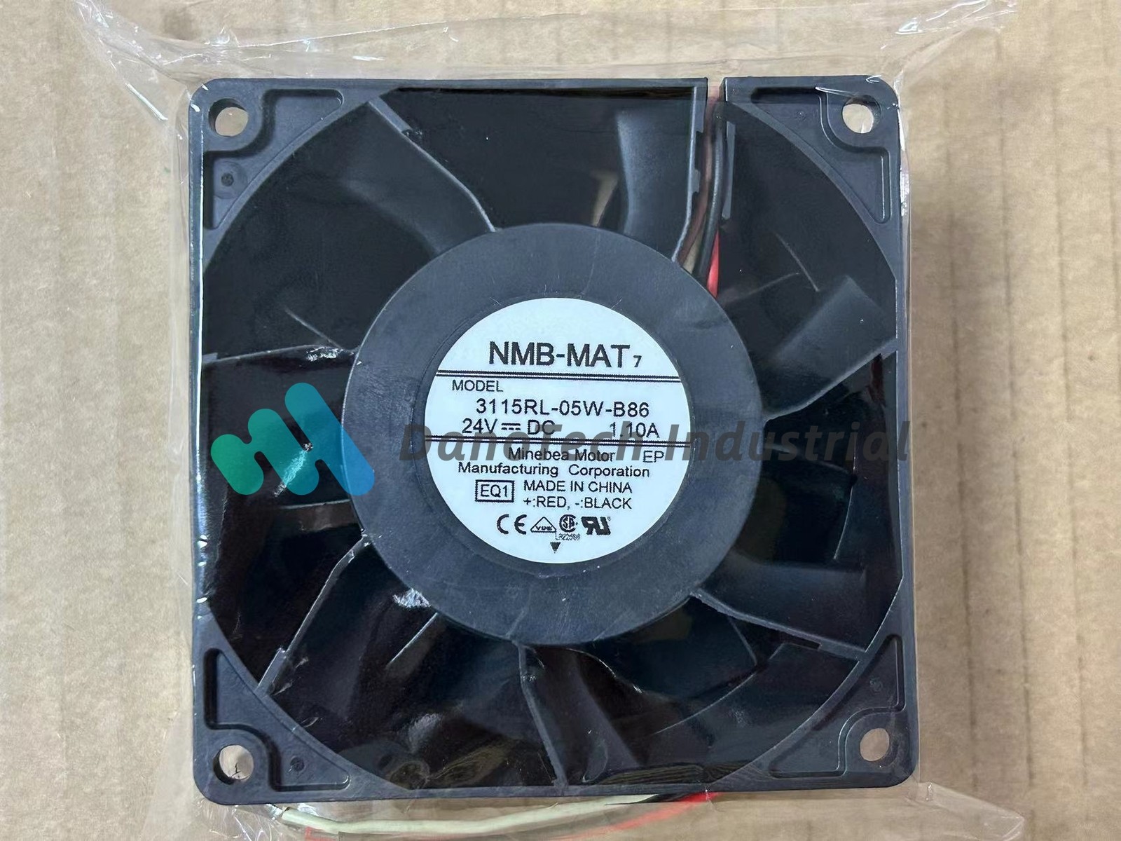 1PC NEW NMB-MAT 3115RL-05W-B86 24V 1.10A 8CM 4-wire inverter cooling fan #DA