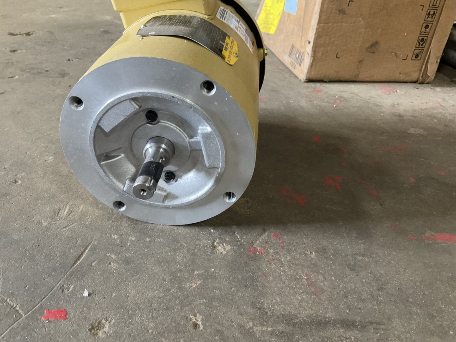 NEW BALDOR VL3503 MOTOR 3PH 1/2HP 3450RPM FR: 56C, 35J302R334G3