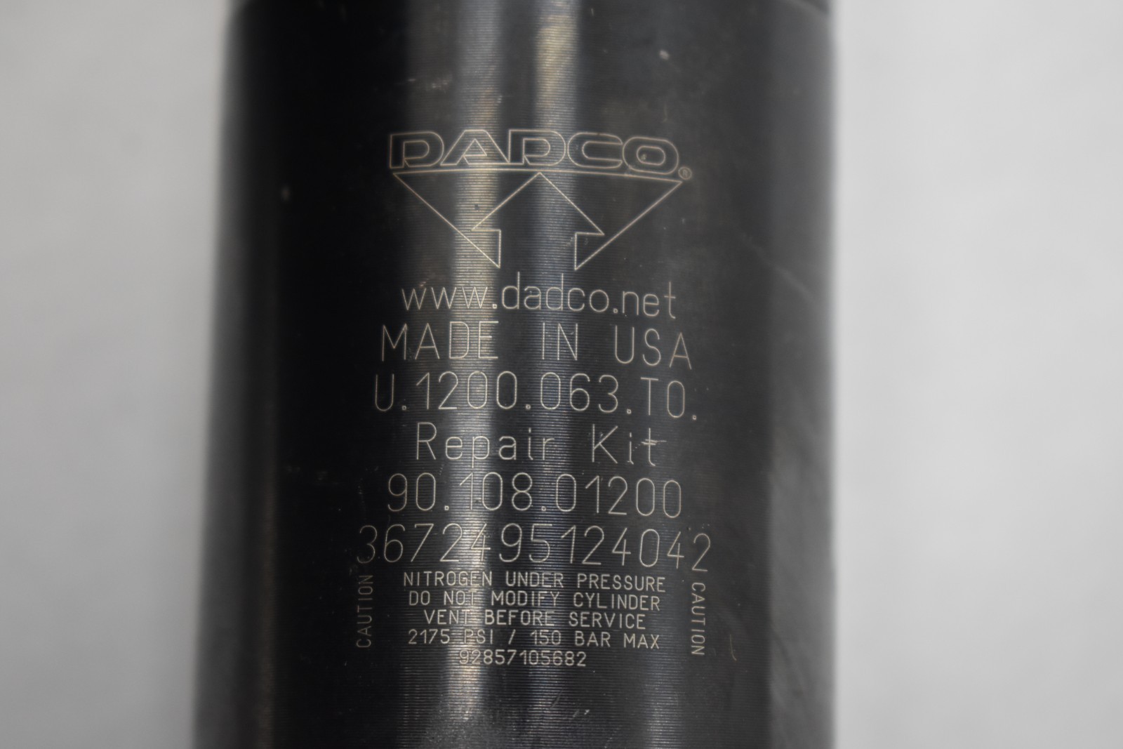 Dadco Nitrogen Gas Spring U.1200.063 TO Repair Kit ML0634924 90.108.01200