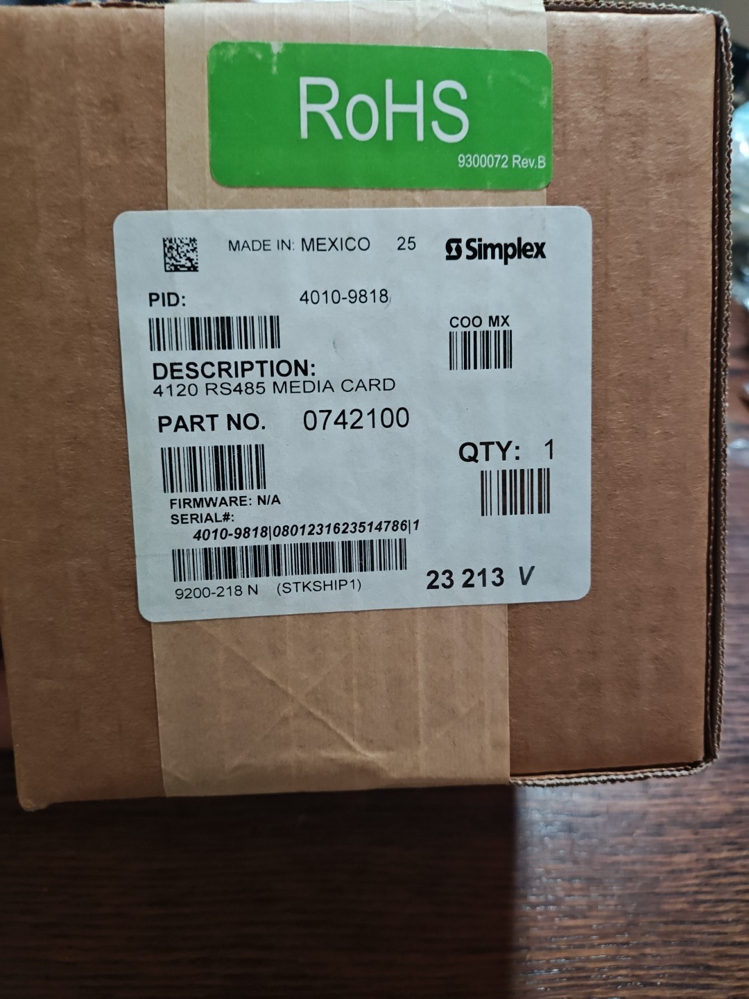 4010-9818 SIMPLEX