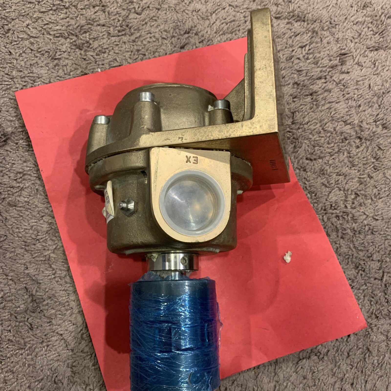 NEW VALMET METSO PAPER Brass ROTARY OSC.DR. MC4-16-4 NOS Italy