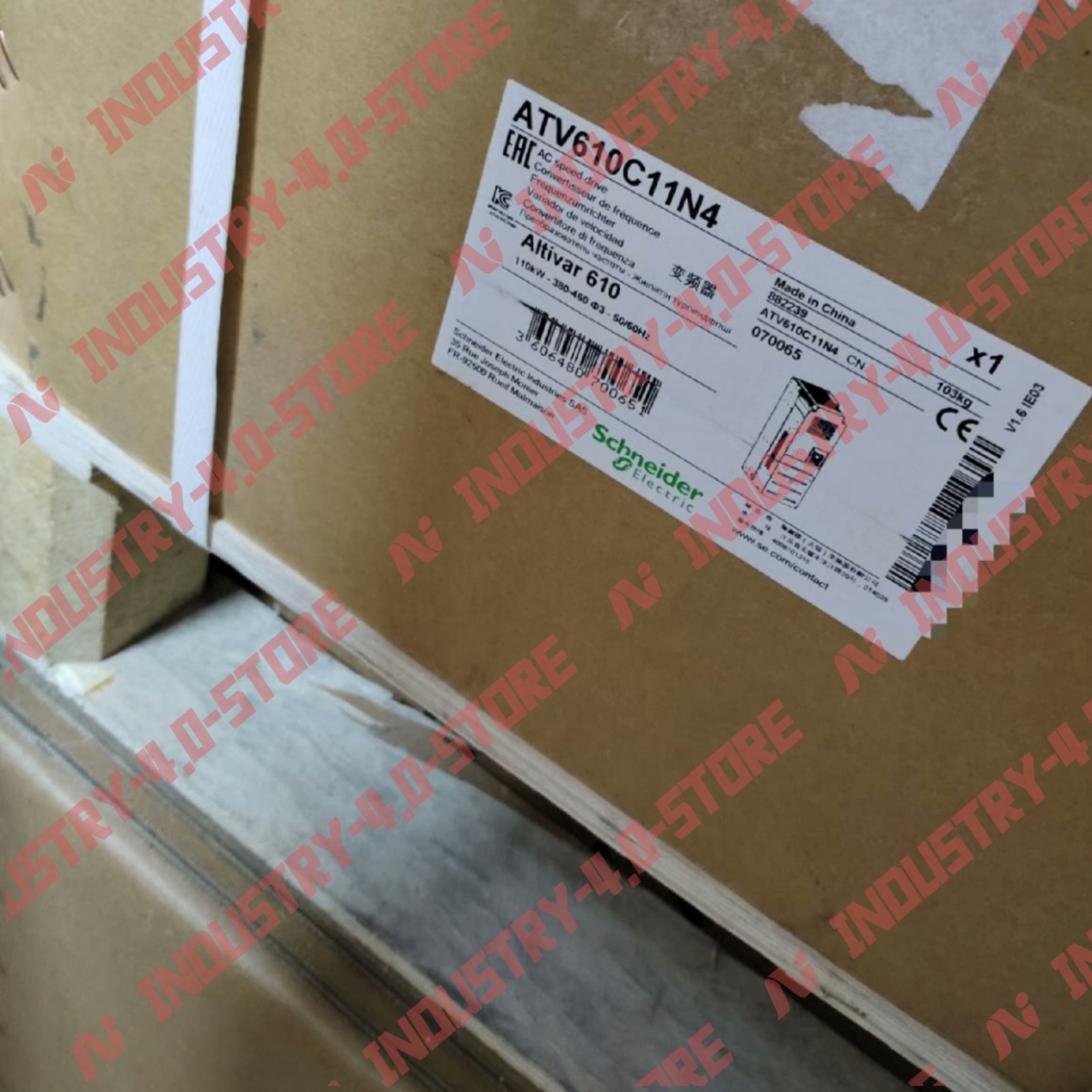 Schneider ATV610C11N4 110kW 380-415V Inverter#1pcs new in box