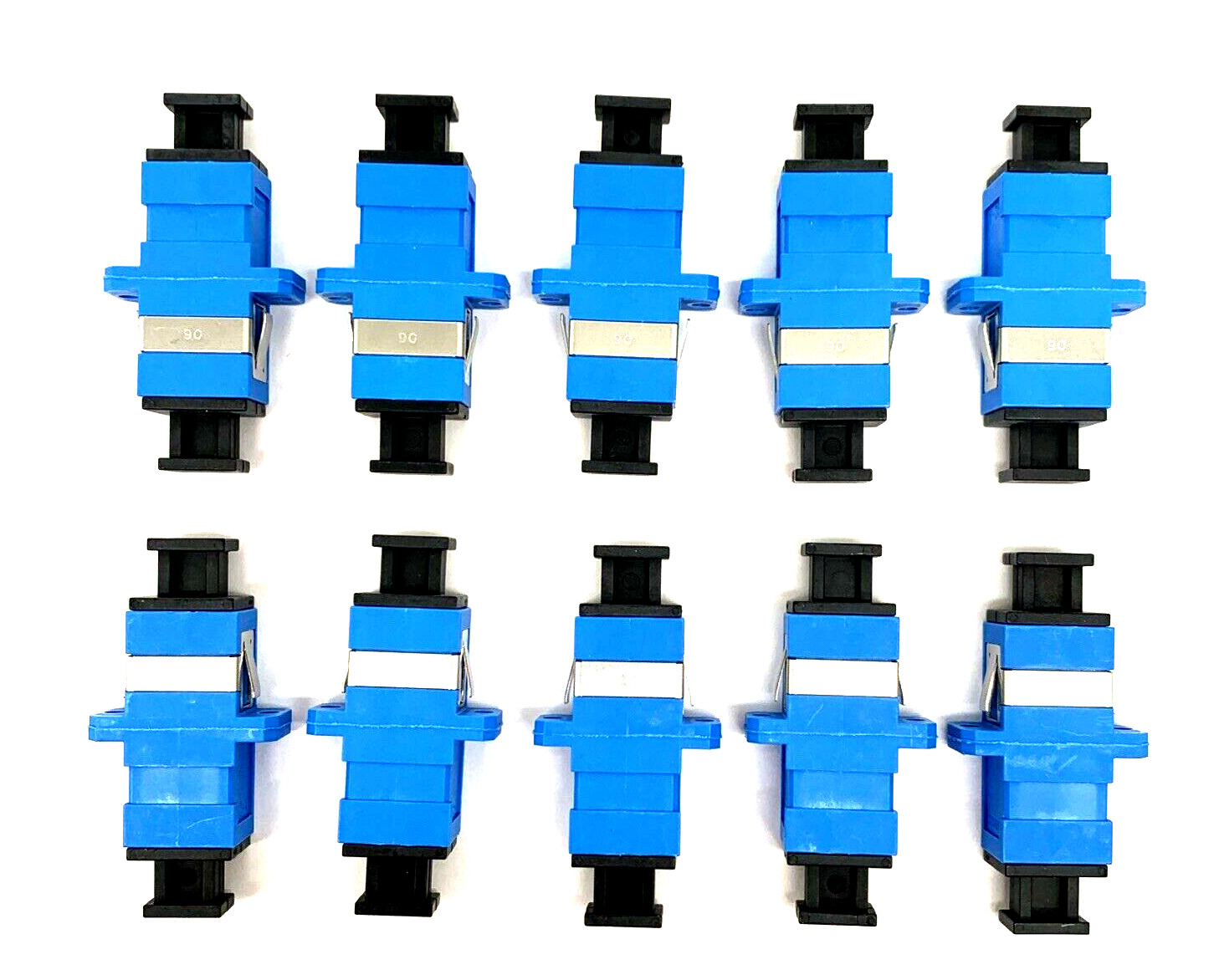 10 Pack: CORNING 740-0121-004-R Simplex Single Mode SC Connector with Flange
