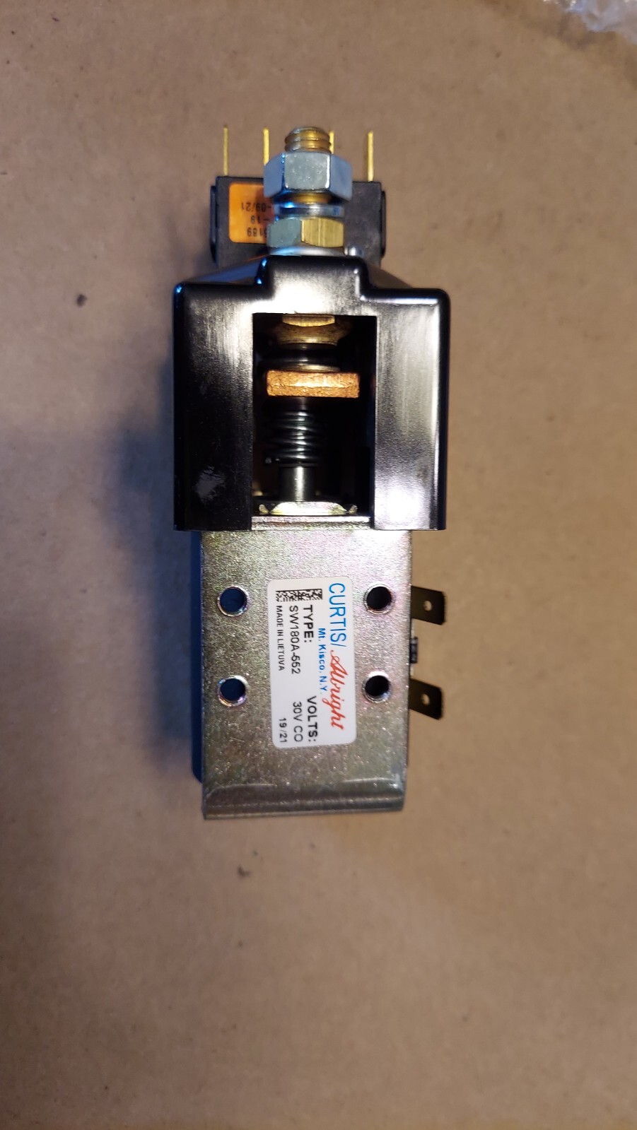 New Curtis Albright SW180A-552 Contactor