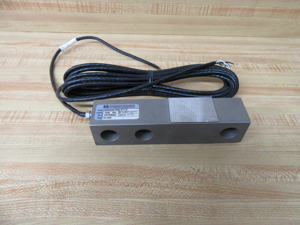 Sensortronics 65023S10K-5113 Beam Load Cell 65023S10K5113