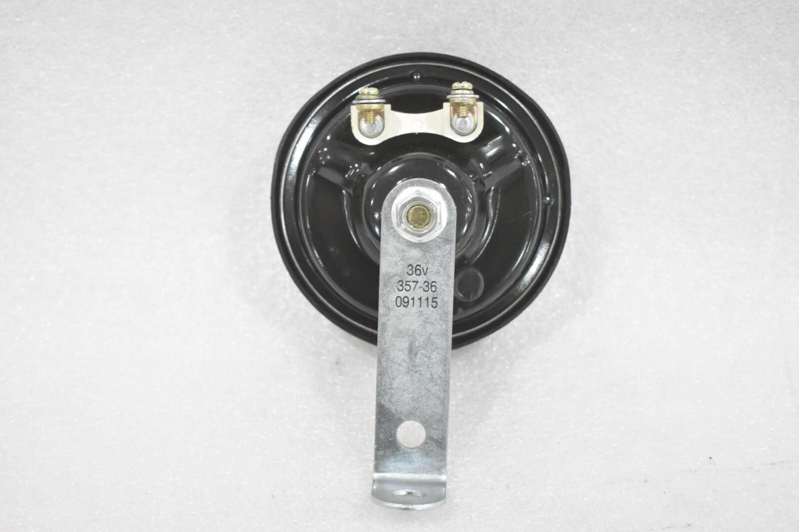WOLO 357-36 DISC HORN, ELECTRIC, VOLTAGE: 36 WITH HARDWARE