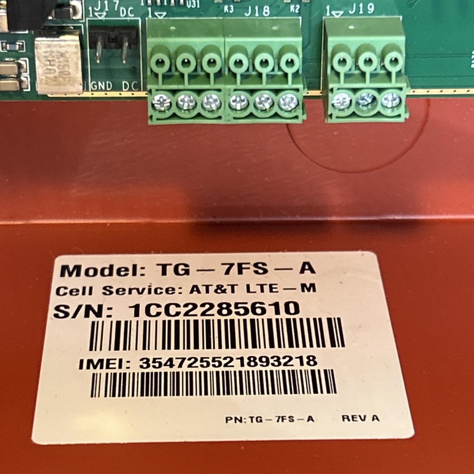 Telguard TG7LVF02 Universal Commercial Fire Cellular Verizon LTE. NEW!!