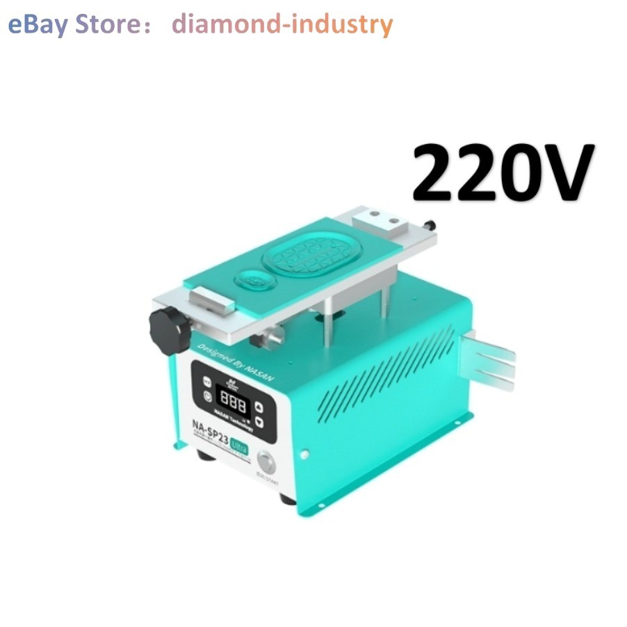A220v 350W Phone LCD Screen Heating Separator 7 Inches Flat Curved Screen Rotary