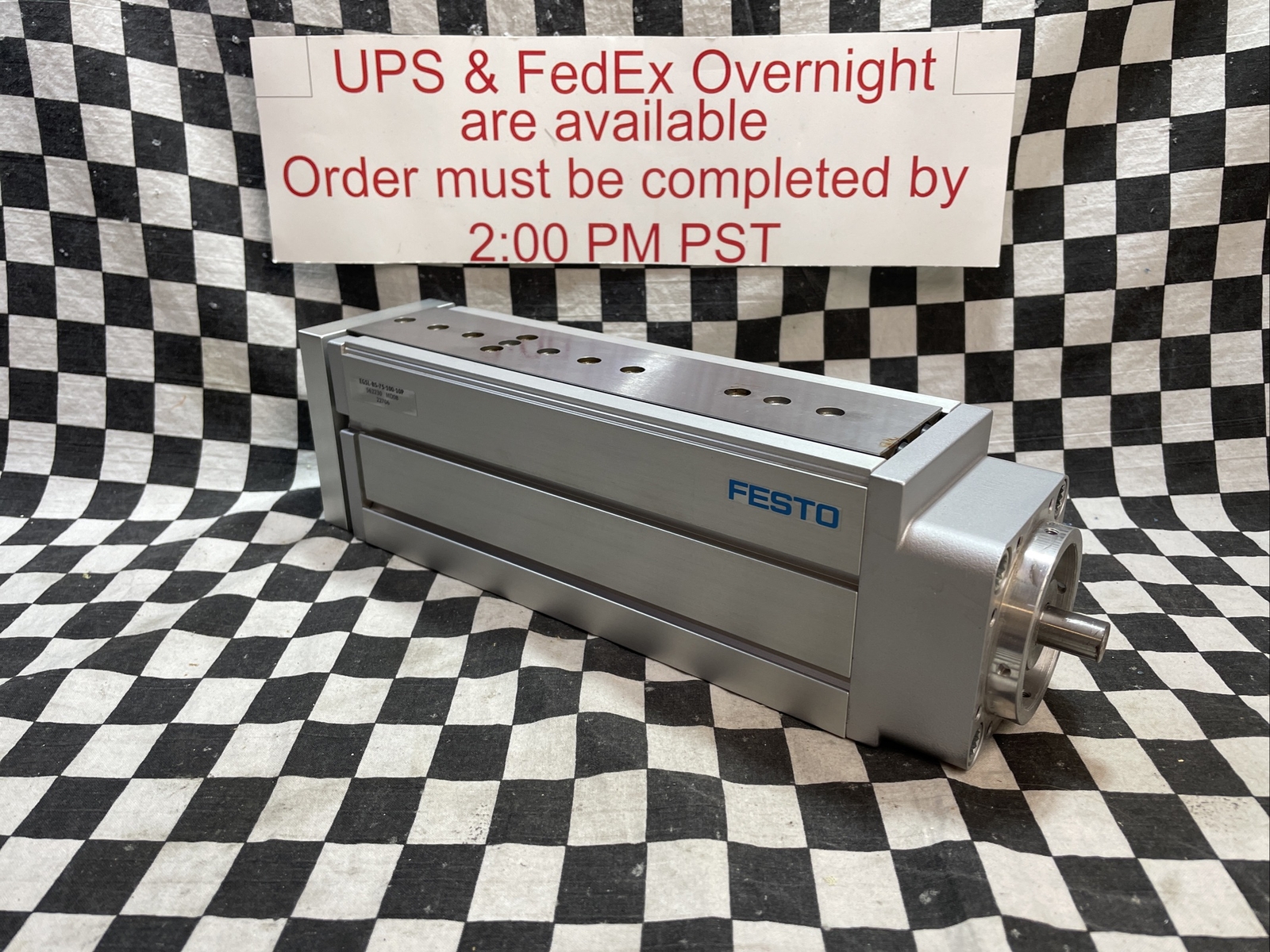 FESTO 562230, EGSL-BS-75-100-10P, EGSLBS7510010P, Cylinders Electric mini slide