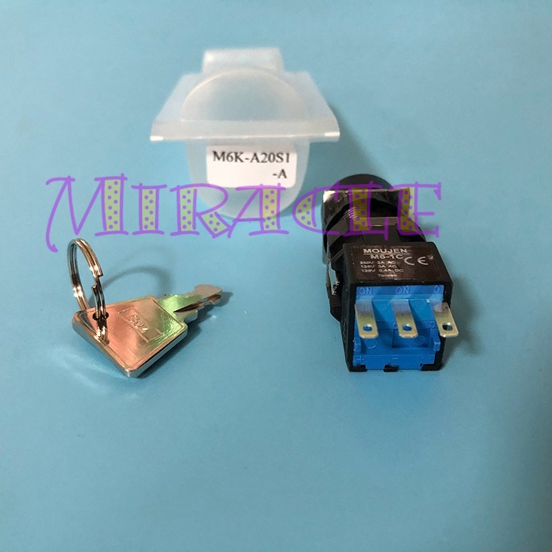 1PC NEW FOR Key MOUJEN Switch M6K-A20S1-A M6-1C