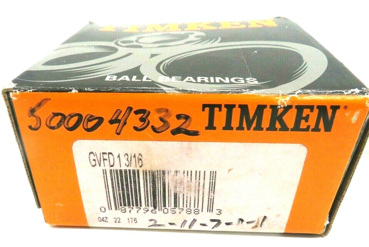 NEW TIMKEN GVFD1 3/16 PILLOW BLOCK GVFD1316