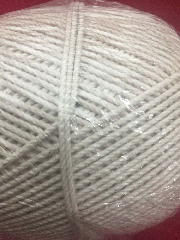 2 NEW 1 Lb. Spools ERIN ROPE Spool Cotton Twine 3 Strand Twisted Size 18 2,000′
