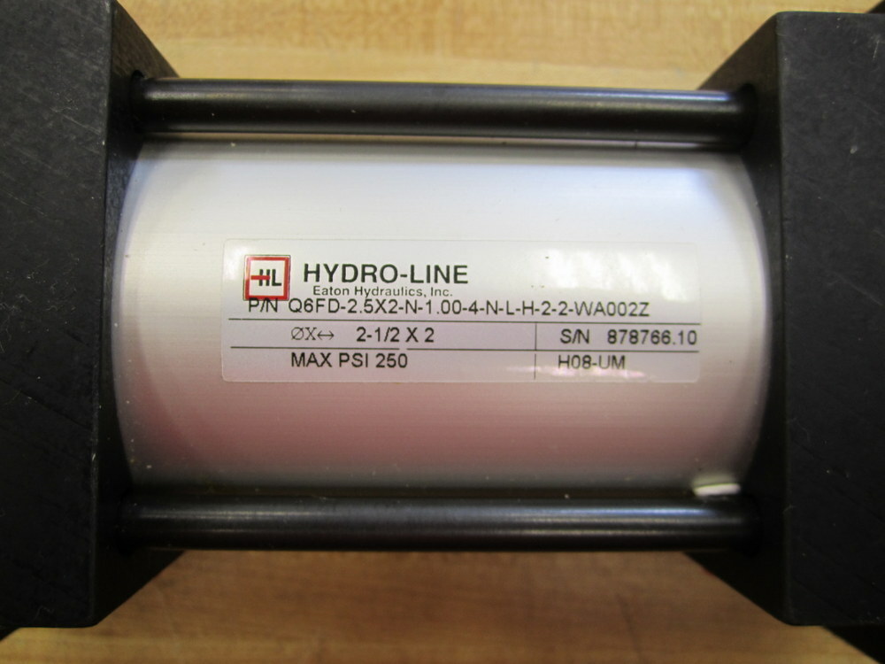 Eaton Hydro-Line Q6FD-2.5X2-N-1.00-4-N-L-H-2-2-WA 002Z Hydraulic Cylinder