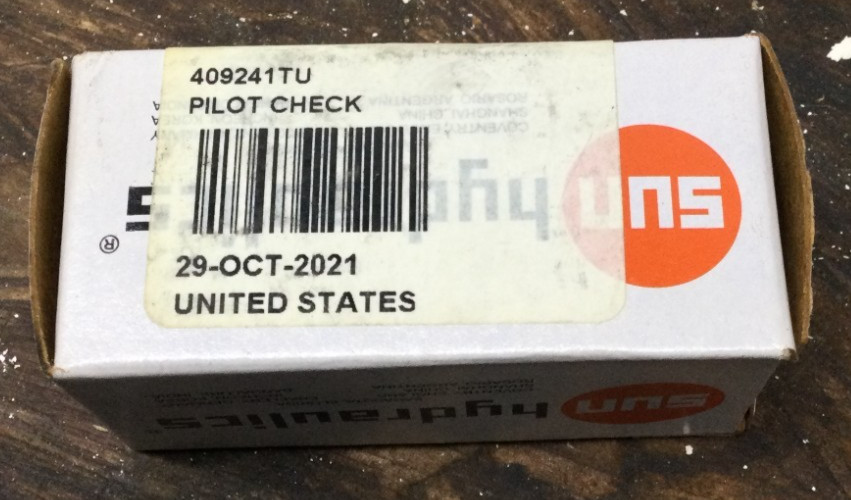 TEREX 409241 PILOT CHECK D/L