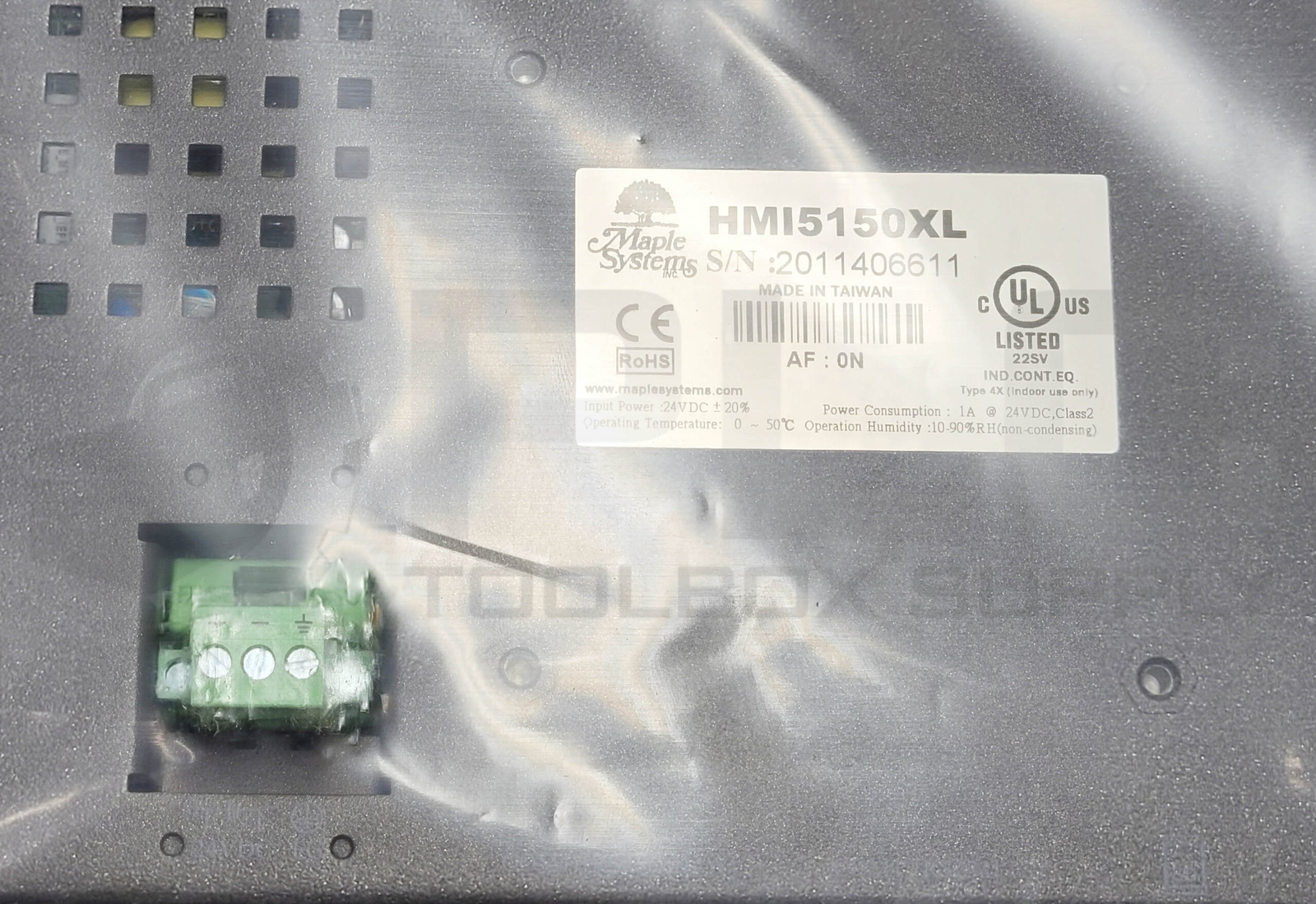 NEW MAPLE SYSTEMS HMI5150XL OPERATOR INTERFACE TOUCHSCREEN SEALED IN PLASTIC