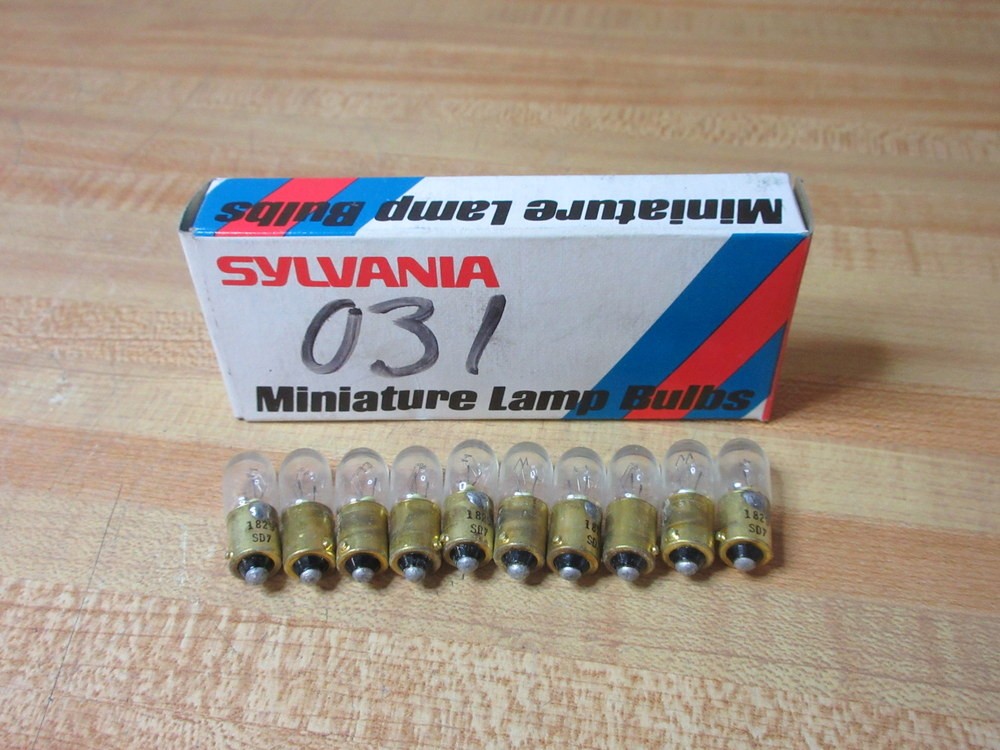 Sylvania 1829 GTE Miniature Lamp Light Bulbs (Pack of 60)