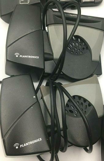 Plantronics Lot of 9, Dect 6.0 Base Station, C054, Lifter HL10, Lot of 9 Working