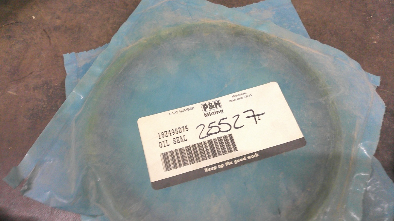 NEW P&H Oil Seal 18Z498D75