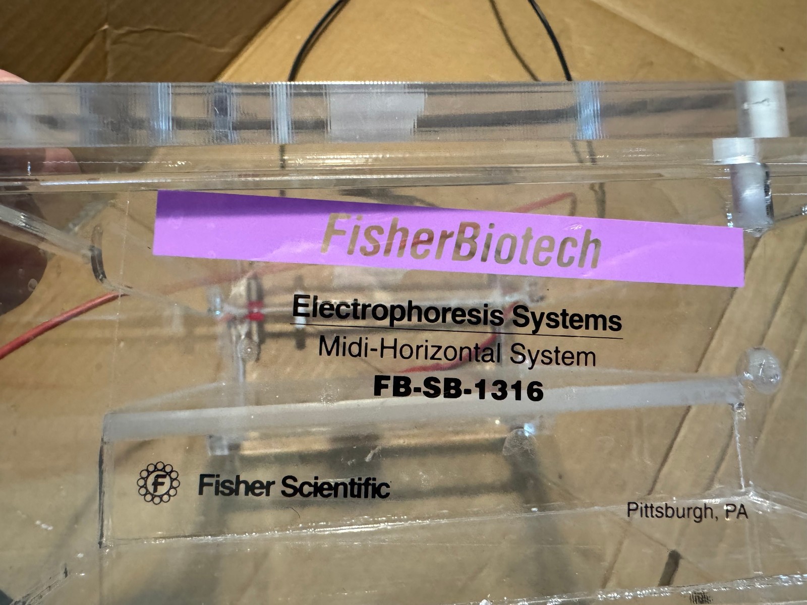 Fisher Scientific FB-SB-1316 Midi Electrophoresis System