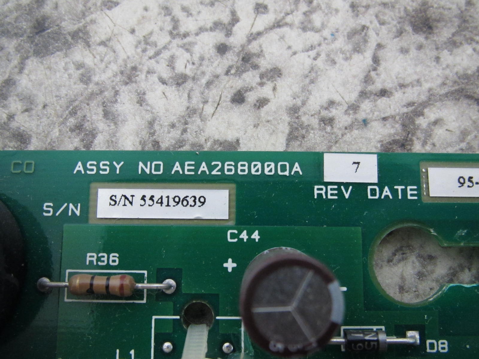 Otis AEA26800QA7 Lambda II Elevator Door Controller Board Used Free Shipping
