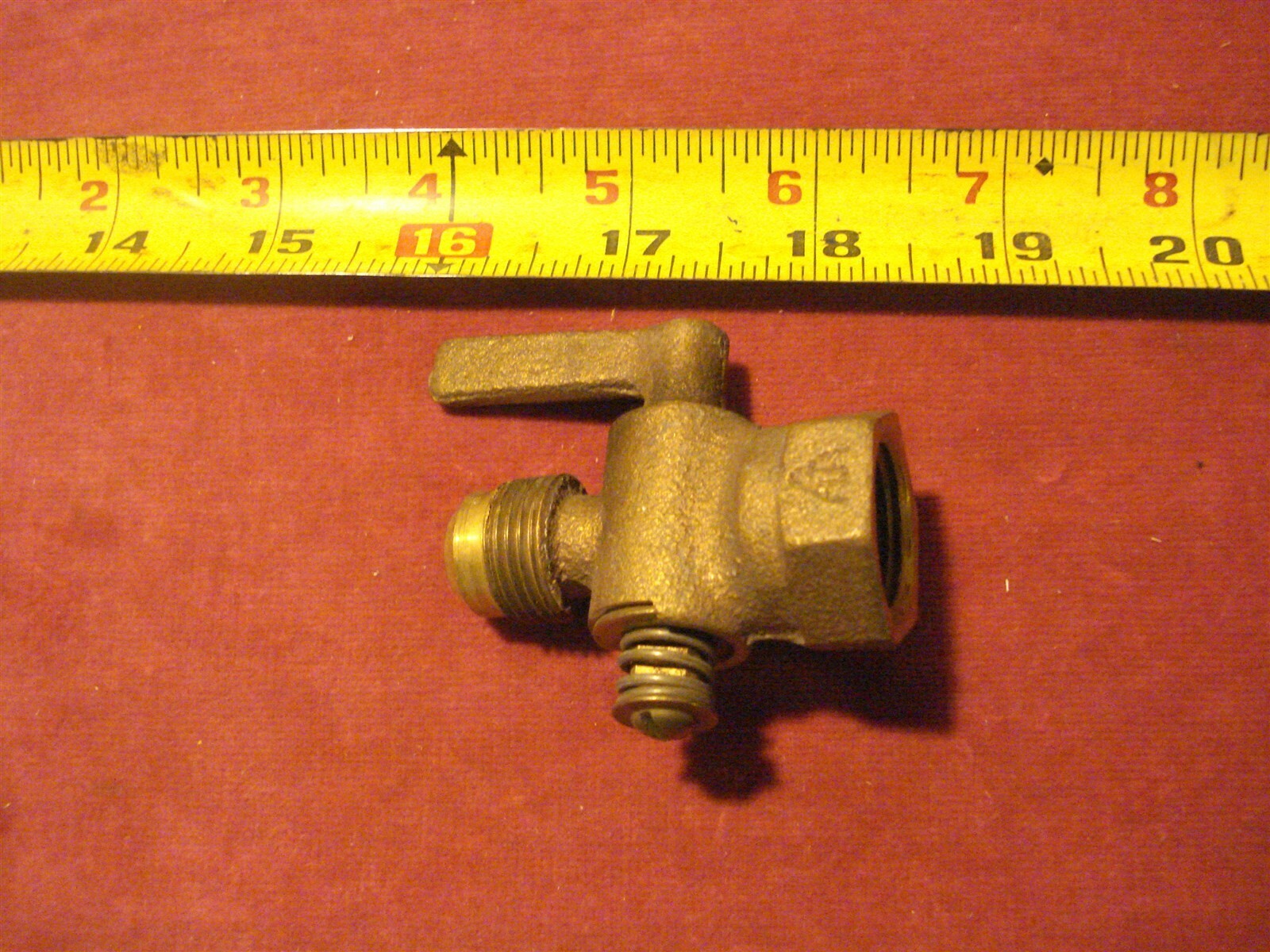 (2084.) Gas Valve 1/2″ Male Flare x 1/2″ FIP