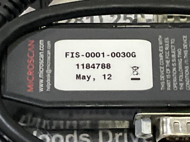 NEW Microscan Scanner Interface – IB-3PC – FIS-0001-0030G w/Warranty