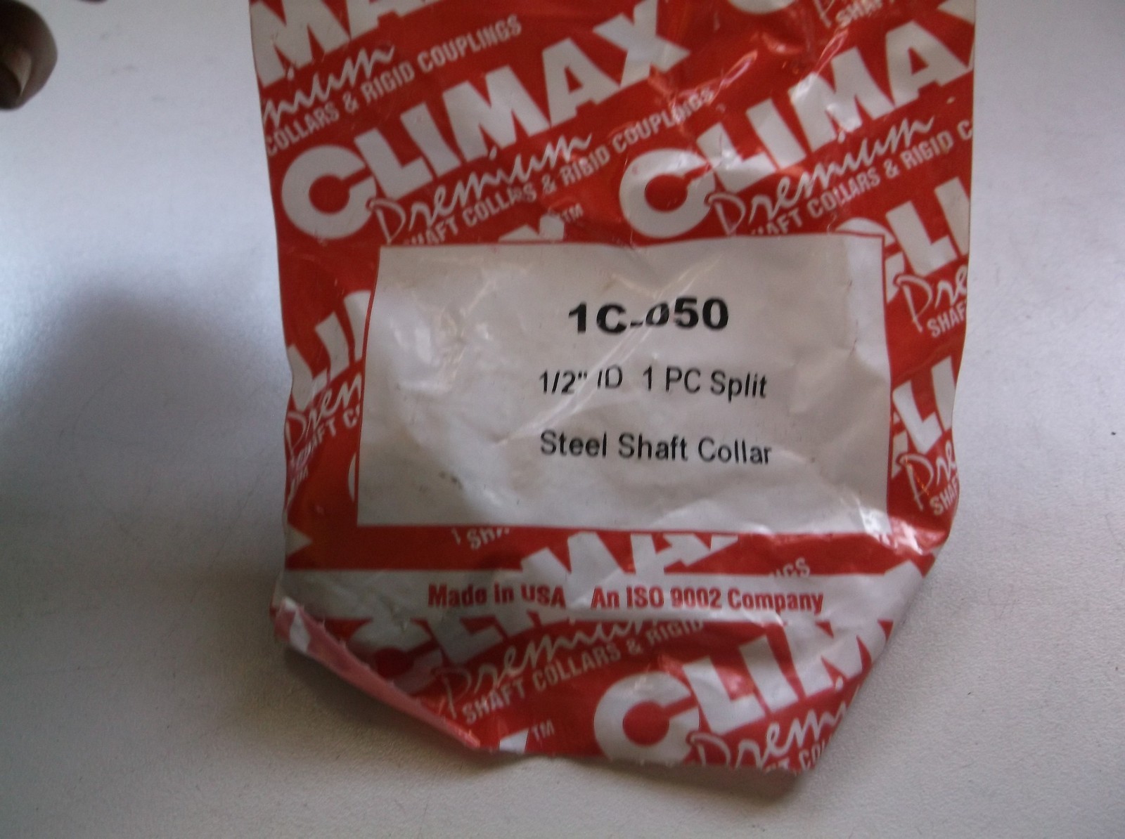 NEW Climax Steel Split Shaft Collar 1C-050 1/2″ *FREE SHIPPING*