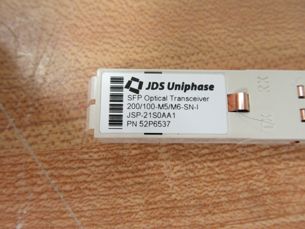 JDS Uniphase 52P6537 SFP Optical Transceiver JSP-21S0AA1 (Pack of 9)