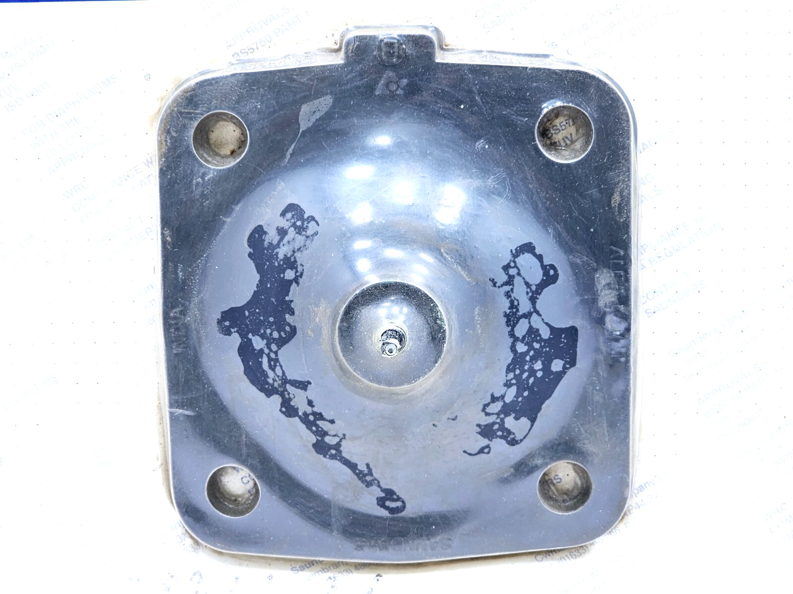DN65 DIAPHRAGM SAUNDERS ALFA LAVAL ( 2-1/2″ ) TYPE KB LOT OF 2