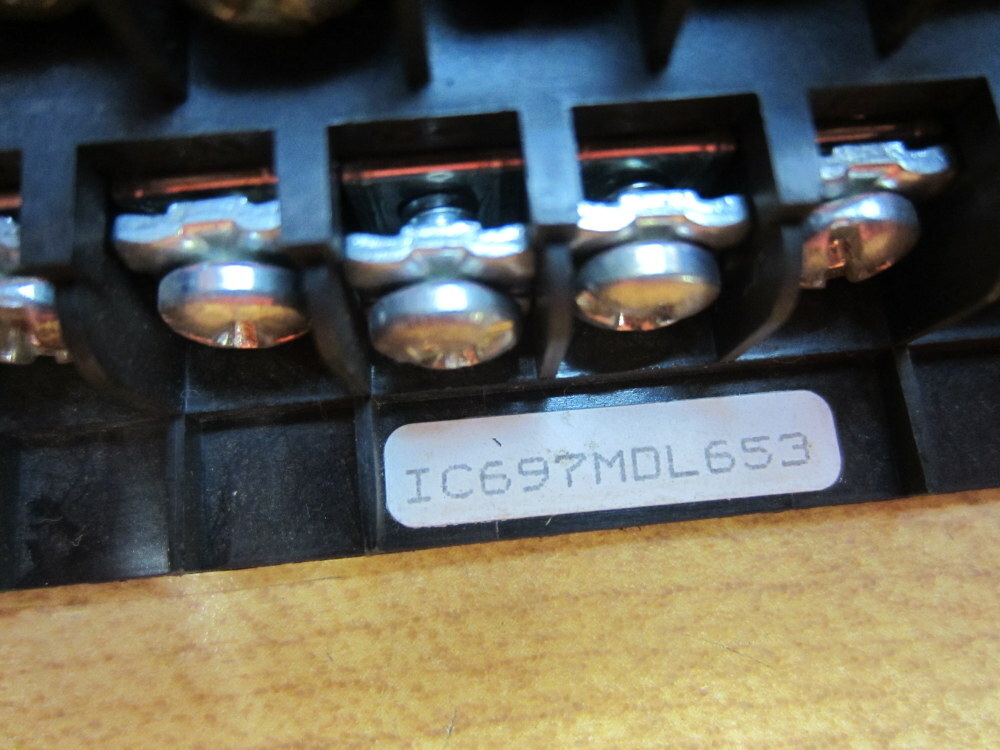 General Electric IC697MDL653 I3C7B3 Input Module W/O Panel
