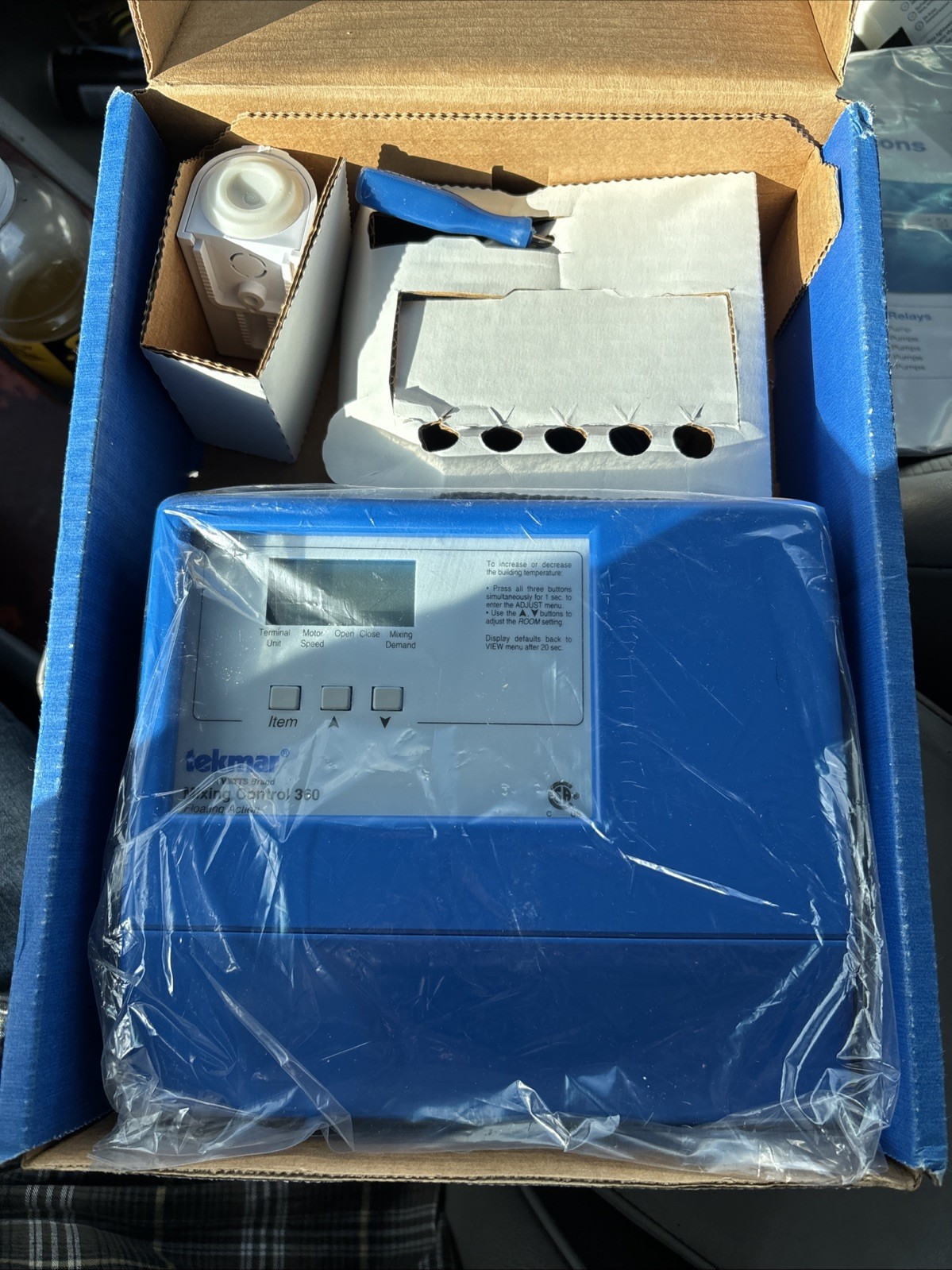 Tekmar 360 Mixing Control With Outdoor & 1 Universal Sensor