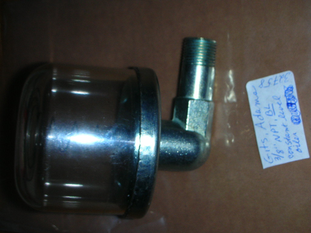 GITS ADAMS 32758 3/8″ NPT 6-Ounce BL Constant Level Oiler Lubricator NOS!
