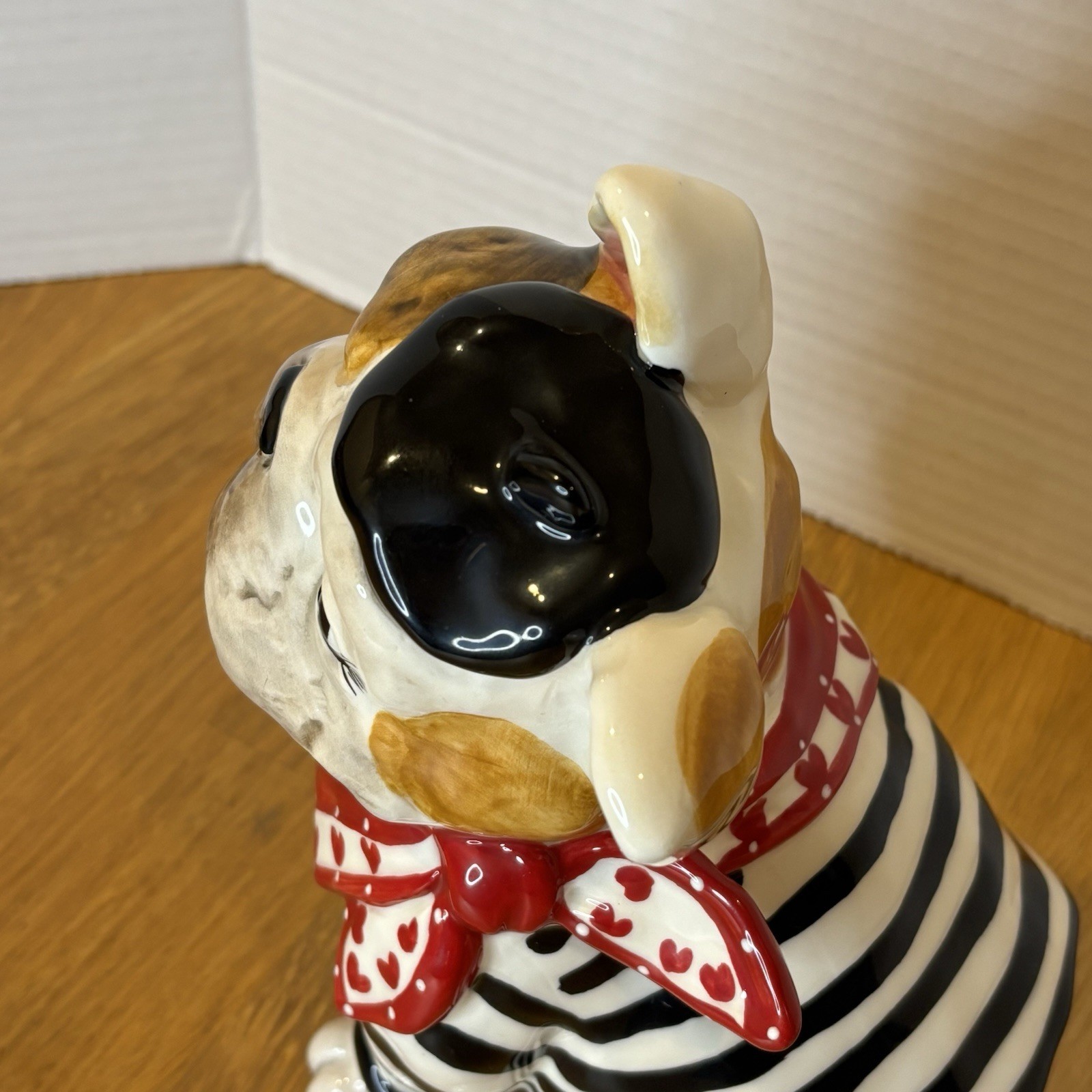 Blue Sky Clay Works ~ Free French Kisses Bulldog Figure ~ by Heather Goldmine
