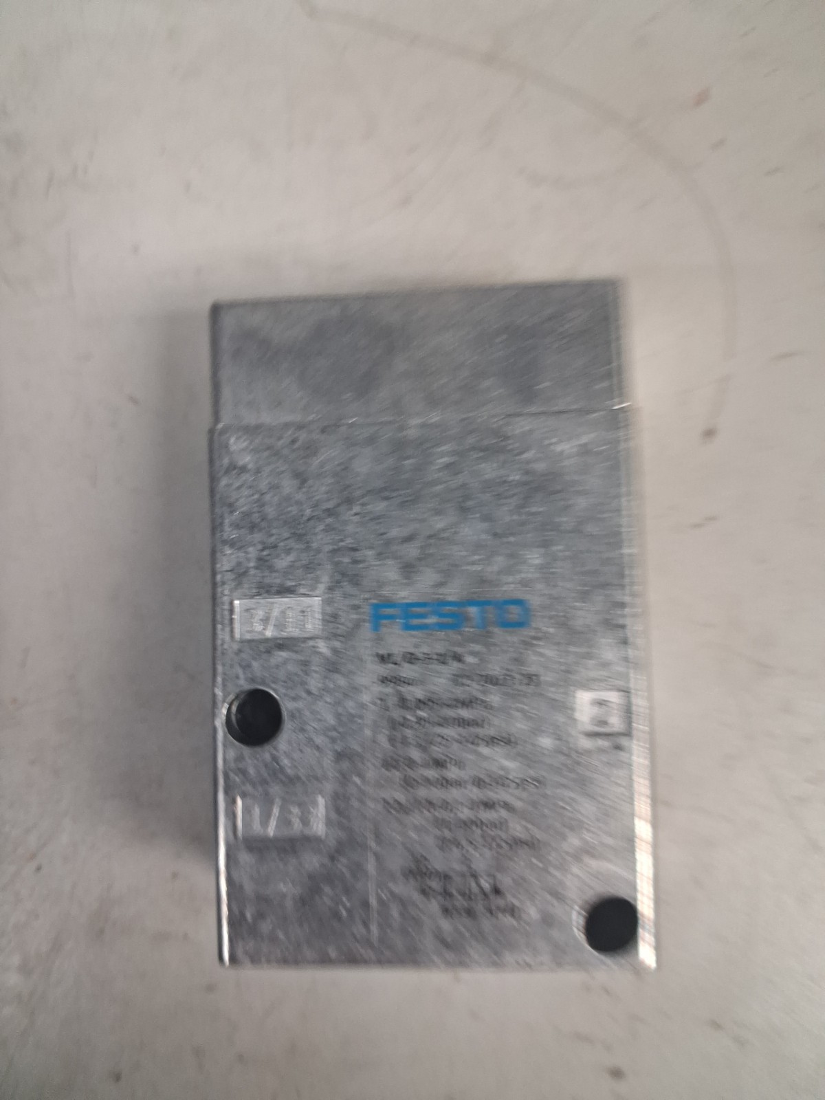 FESTO VL/O-3-1/4 9984 13.8-145PSI NSMP
