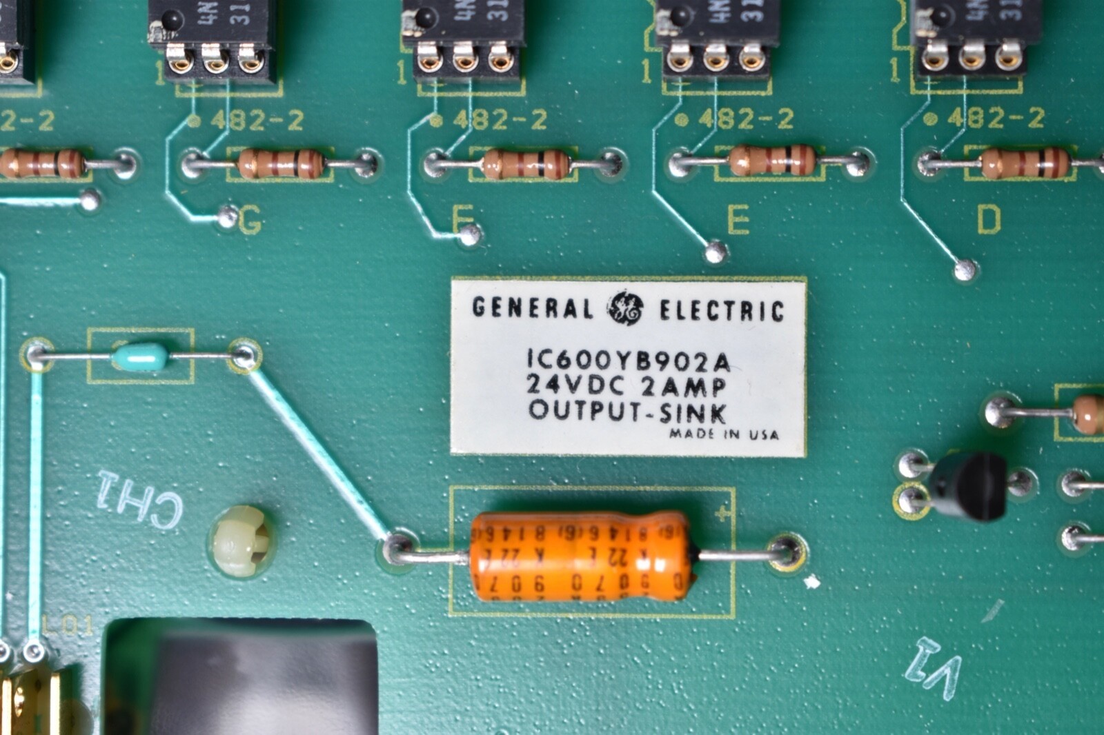 GE General Electric Fanuc 24V Output DC Only Module Series Six IC600BF902A
